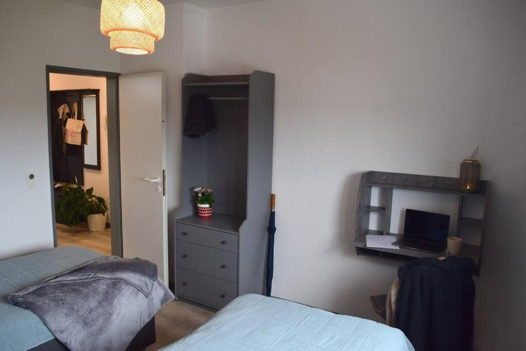 Md-5 Stadtfeld Beimsstrasse 81 - Domblick - Parkplatz - Balkon - 2einzelbetten - Schlafsofa Magdeburg